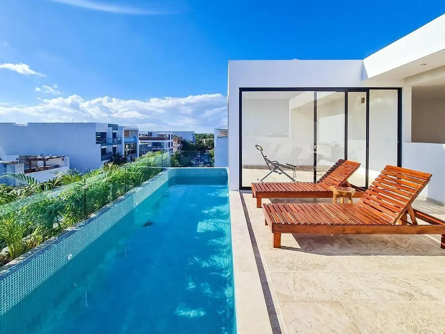 Tequila Sunrise103 Plunge Pool Beach Access Tulum Mexico