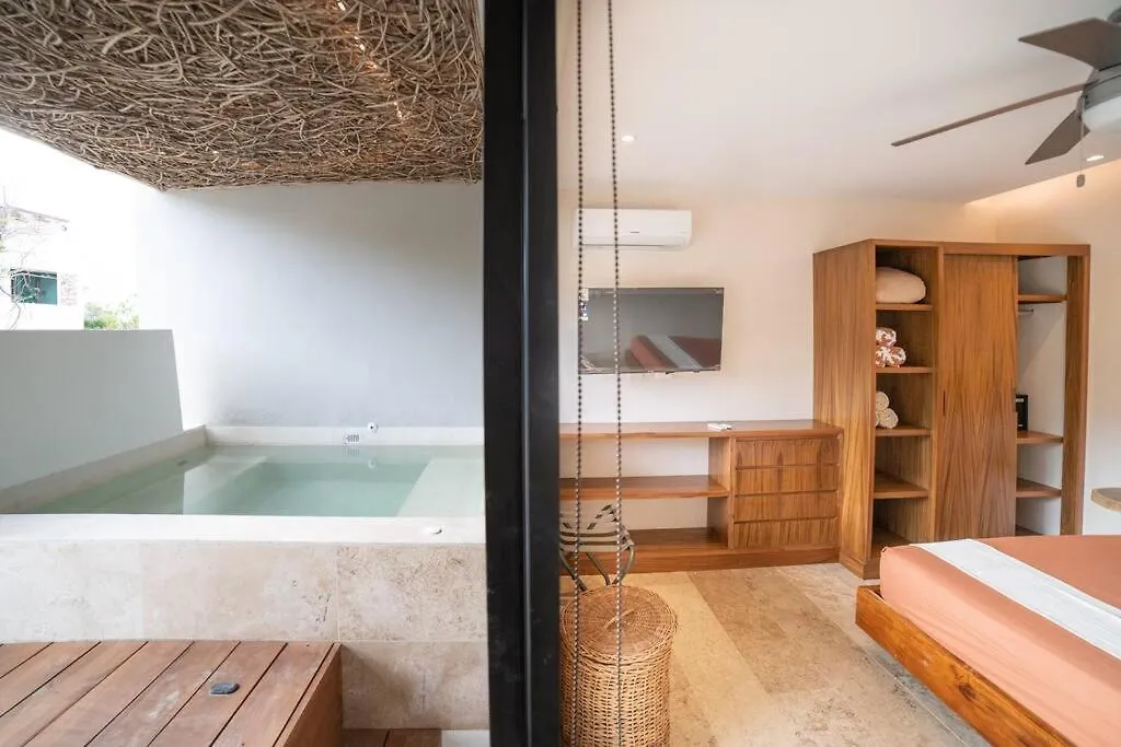 Tequila Sunrise103 Plunge Pool Beach Access Tulum Mexico